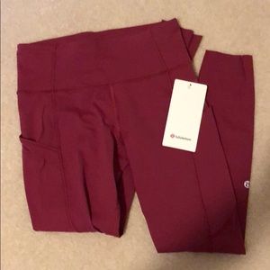 NWT Lululemon Fast and Free HR 7/8 Tight
